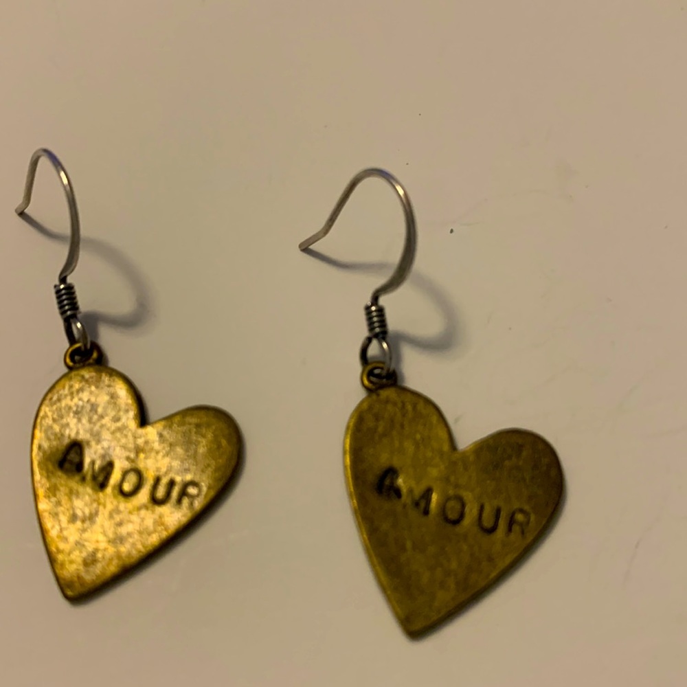 Amour Heart Earrings